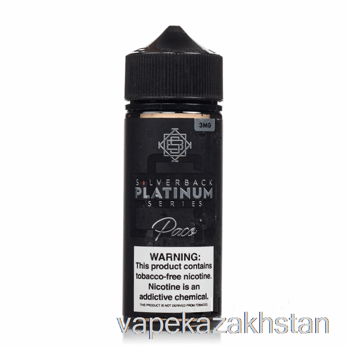 Vape Disposable Paco - Silverback Platinum Series - 120mL 0mg